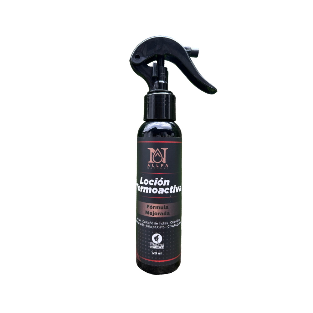 loción termoactiva allpa natural loción termoactiva allpa natural