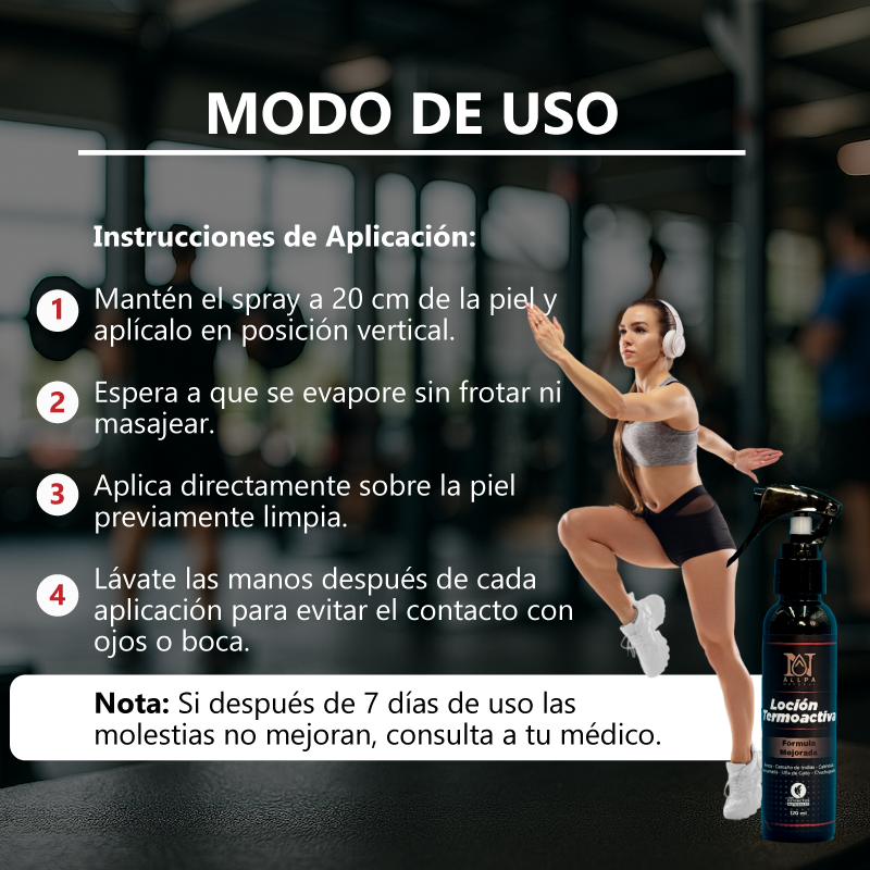 loción termoactiva allpa natural loción termoactiva allpa natural