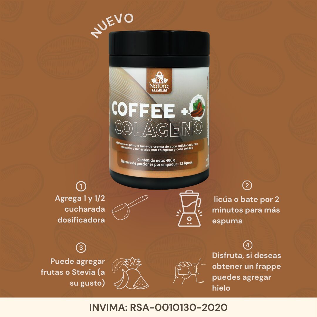 coffee + colágeno coffee + colágeno