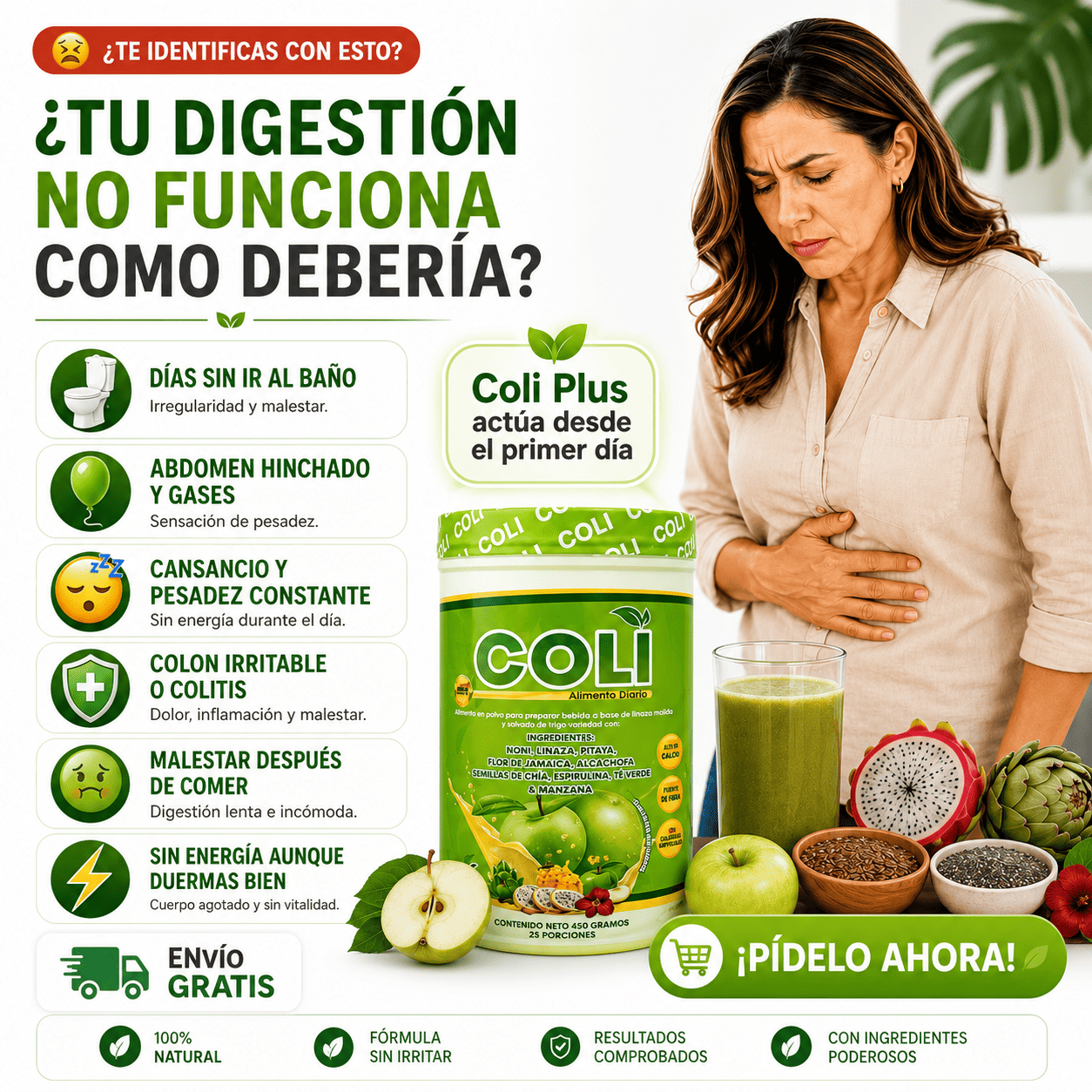 coli plus: fibra para el colon y la digestión saludable coli plus: fibra para el colon y la digestión saludable