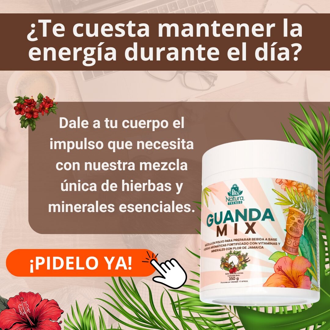 guanda mix – hierbas aromáticas + flor de jamaica + vitaminas y minerales guanda mix – hierbas aromáticas + flor de jamaica + vitaminas y minerales