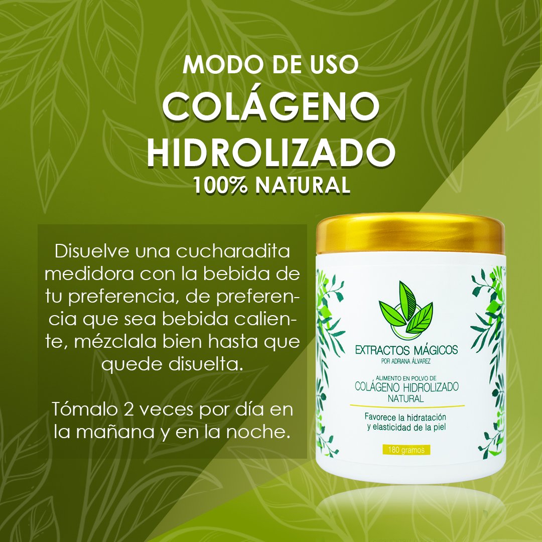 colágeno hidrolizado natural extractos mágicos colágeno hidrolizado natural extractos mágicos
