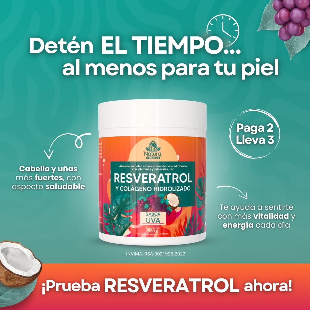 resveratrol con colágeno hidrolizado resveratrol con colágeno hidrolizado