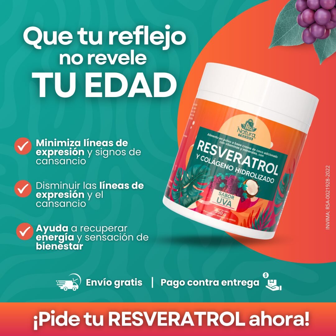 resveratrol con colágeno hidrolizado resveratrol con colágeno hidrolizado